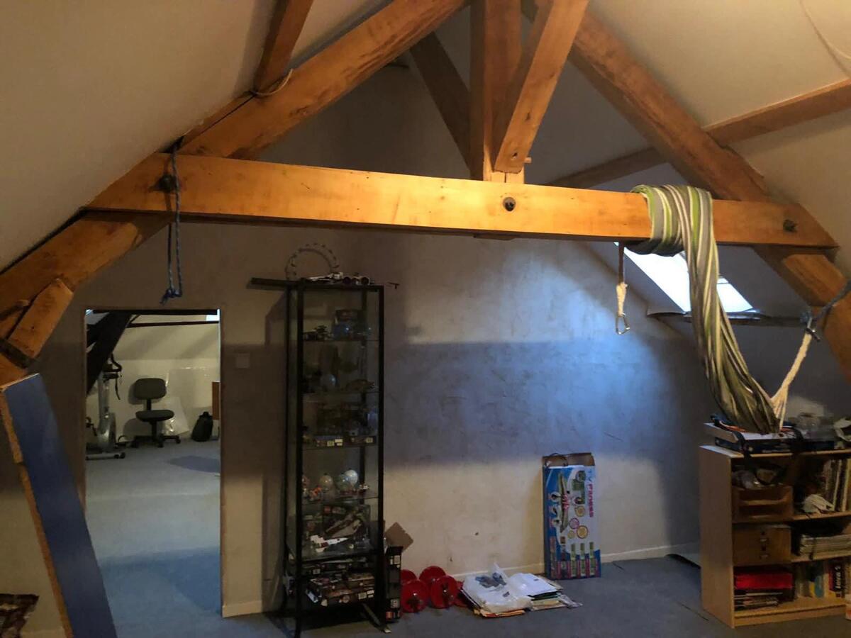 Rénovation des chambres en comble avec création de salle de bain